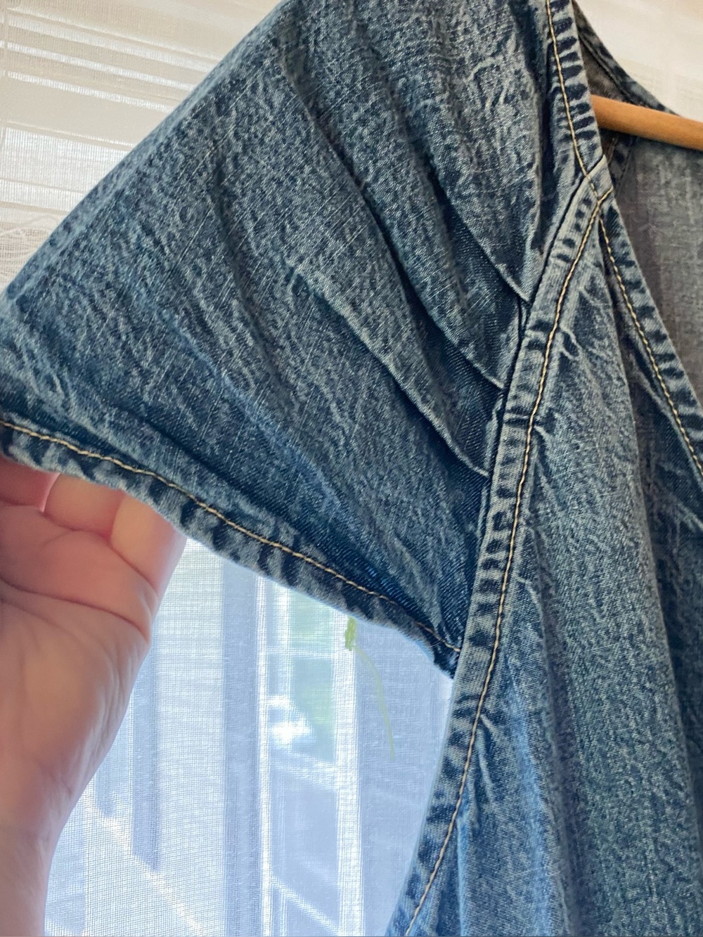 Free People | Denim Maxi Dress - Picture 4 of 8